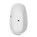 Juno 71 Inch Freestanding Bathtub in White - 4
