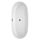 Juno 71 Inch Freestanding Bathtub in White - 3