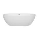 Juno 71 Inch Freestanding Bathtub in White - 7