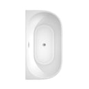 Callie 59 Inch Freestanding Bathtub in White - 29