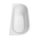 Cybill 67 Inch Freestanding Bathtub in White - 19