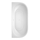 Cybill 67 Inch Freestanding Bathtub in White - 18