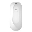 Janice 67 Inch Freestanding Bathtub in White - 3