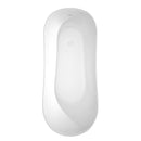 Janice 67 Inch Freestanding Bathtub in White - 8