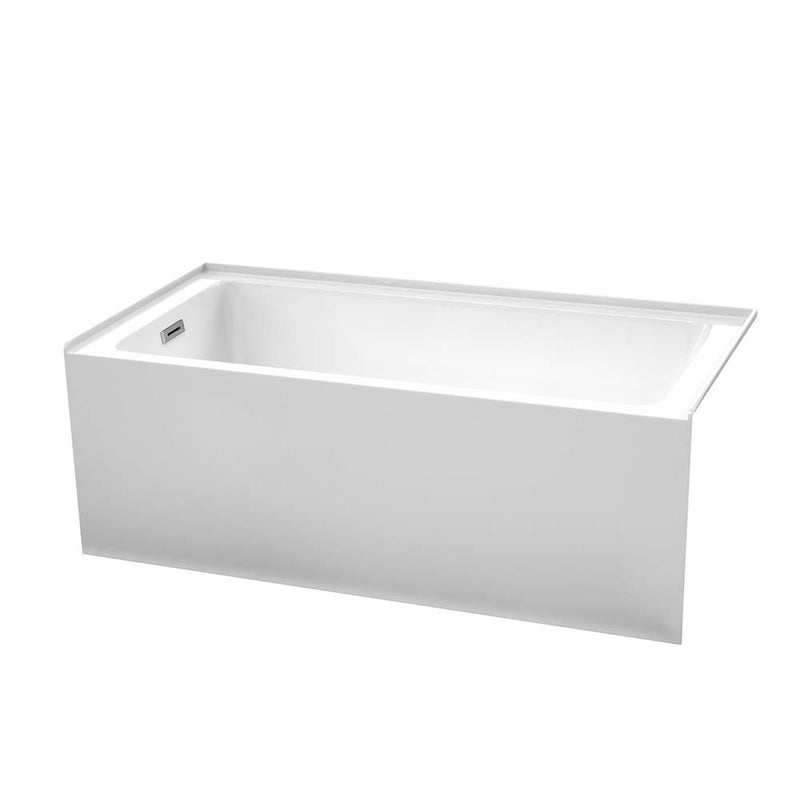Grayley 60 x 30 Inch Alcove Bathtub in White - 11
