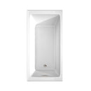 Grayley 60 x 30 Inch Alcove Bathtub in White - 4