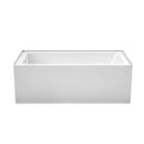 Grayley 60 x 30 Inch Alcove Bathtub in White - 17