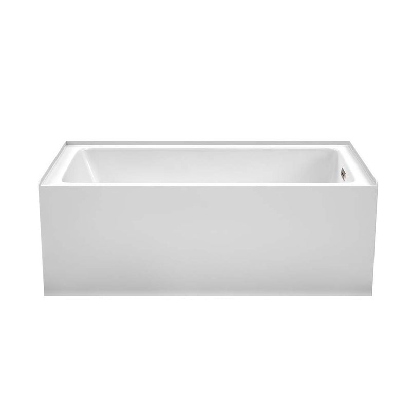 Grayley 60 x 32 Inch Alcove Bathtub in White - 22