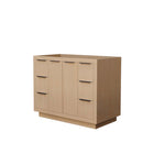 Maroni 42 Inch Single Bathroom Vanity in Light Straw - 3