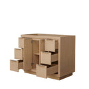 Maroni 42 Inch Single Bathroom Vanity in Light Straw - 2