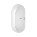 Melissa 60 Inch Freestanding Bathtub in White - 23