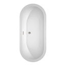 Soho 68 Inch Freestanding Bathtub in White - 23