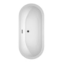Soho 68 Inch Freestanding Bathtub in White - 8