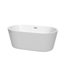 Carissa 60 Inch Freestanding Bathtub in White