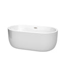 Juliette 60 Inch Freestanding Bathtub in White