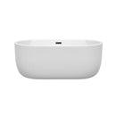 Juliette 60 Inch Freestanding Bathtub in White - 7