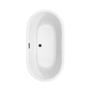 Juliette 60 Inch Freestanding Bathtub in White - 8