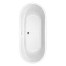 Juliette 71 Inch Freestanding Bathtub in White - 29