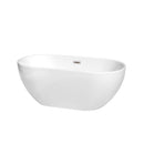 Brooklyn 60 Inch Freestanding Bathtub in White