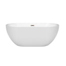 Brooklyn 60 Inch Freestanding Bathtub in White - 2