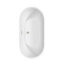 Brooklyn 60 Inch Freestanding Bathtub in White - 28