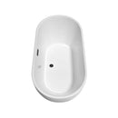 Brooklyn 60 Inch Freestanding Bathtub in White - 9