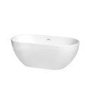 Brooklyn 60 Inch Freestanding Bathtub in White - 19