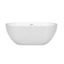 Brooklyn 60 Inch Freestanding Bathtub in White - 20