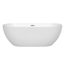 Brooklyn 67 Inch Freestanding Bathtub in White - 14