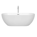 Brooklyn 67 Inch Freestanding Bathtub in White - 32