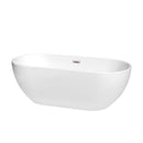 Brooklyn 67 Inch Freestanding Bathtub in White