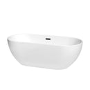 Brooklyn 67 Inch Freestanding Bathtub in White - 7