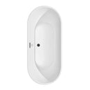 Brooklyn 67 Inch Freestanding Bathtub in White - 10