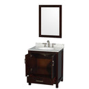 Sheffield 30 Inch Single Bathroom Vanity in Espresso - 22