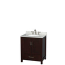 Sheffield 30 Inch Single Bathroom Vanity in Espresso - 19