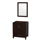 Sheffield 30 Inch Single Bathroom Vanity in Espresso - 2