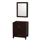 Sheffield 30 Inch Single Bathroom Vanity in Espresso - 3