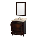 Sheffield 30 Inch Single Bathroom Vanity in Espresso - 8