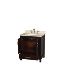 Sheffield 30 Inch Single Bathroom Vanity in Espresso - 6