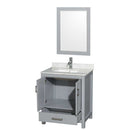 Sheffield 30 Inch Single Bathroom Vanity in Gray - 29