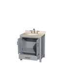 Sheffield 30 Inch Single Bathroom Vanity in Gray - 6