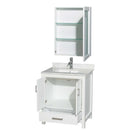 Sheffield 30 Inch Single Bathroom Vanity in White - 31