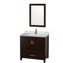 Sheffield 36 Inch Single Bathroom Vanity in Espresso - 40