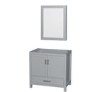 Sheffield 36 Inch Single Bathroom Vanity in Gray - 4