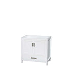 Sheffield 36 Inch Single Bathroom Vanity in White - 47