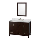 Sheffield 48 Inch Single Bathroom Vanity in Espresso - 29