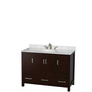 Sheffield 48 Inch Single Bathroom Vanity in Espresso - 35