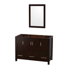 Sheffield 48 Inch Single Bathroom Vanity in Espresso - 2