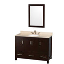 Sheffield 48 Inch Single Bathroom Vanity in Espresso - 7