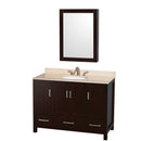 Sheffield 48 Inch Single Bathroom Vanity in Espresso - 11